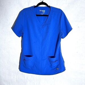 Barco Grey's Anatomy Spandex Stretch SPX+ Hospital Nurse Scrubs Short Sleeve Top